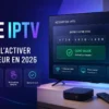 Code IPTV avec activation réussie, saisie du code, mode correct, connexion stable et validation sans erreur en 2026