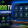IPTV sur Android TV avec réglages essentiels pour améliorer la connexion, la stabilité et la configuration avant utilisation